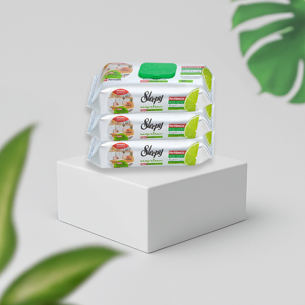 Sleepy easy clean Reinigungstücher – Bergamotte