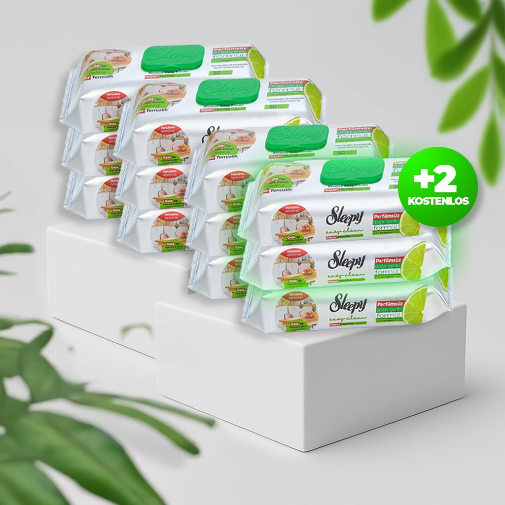 Sleepy easy clean Reinigungstücher – Bergamotte