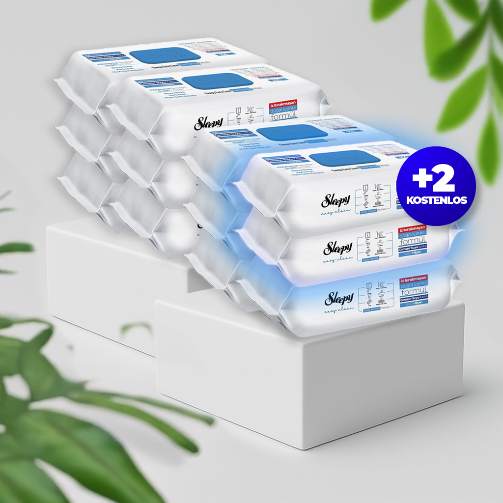 Sleepy easy clean Reinigungstücher – Blau