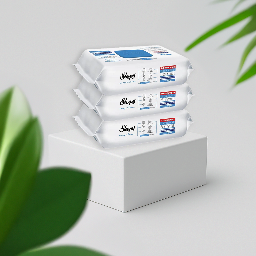 Sleepy easy clean Reinigungstücher – Blau