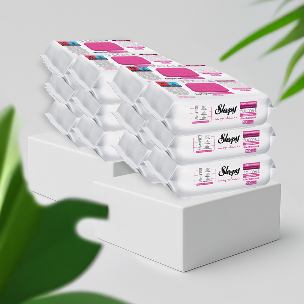 Sleepy easy clean Reinigungstücher – Lilie (Lilienbouqet)