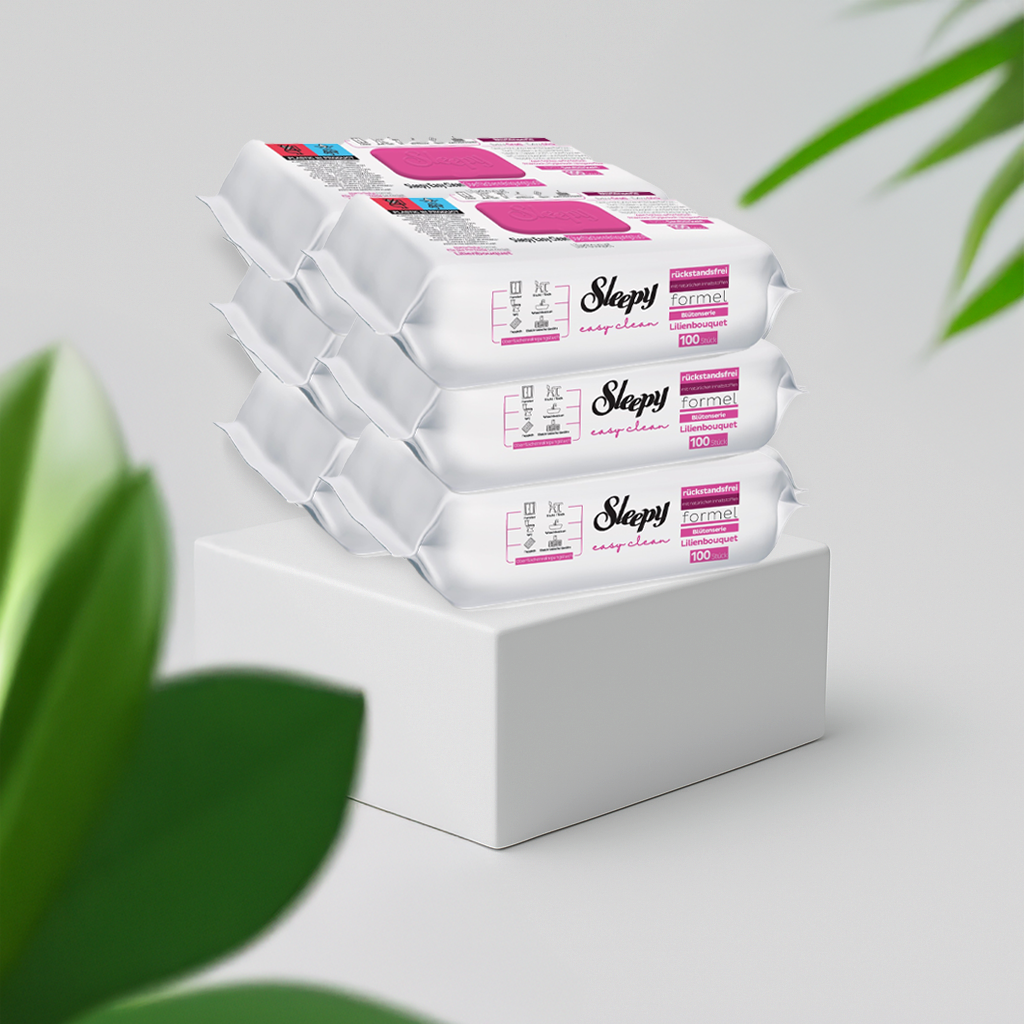 Sleepy easy clean Reinigungstücher – Lilie (Lilienbouqet)