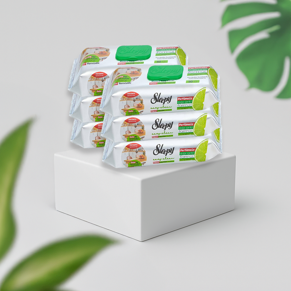 Sleepy easy clean Reinigungstücher – Bergamotte