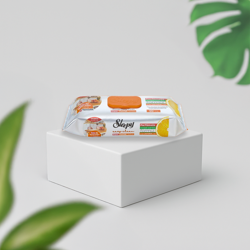Sleepy easy clean Reinigungstücher – Orange