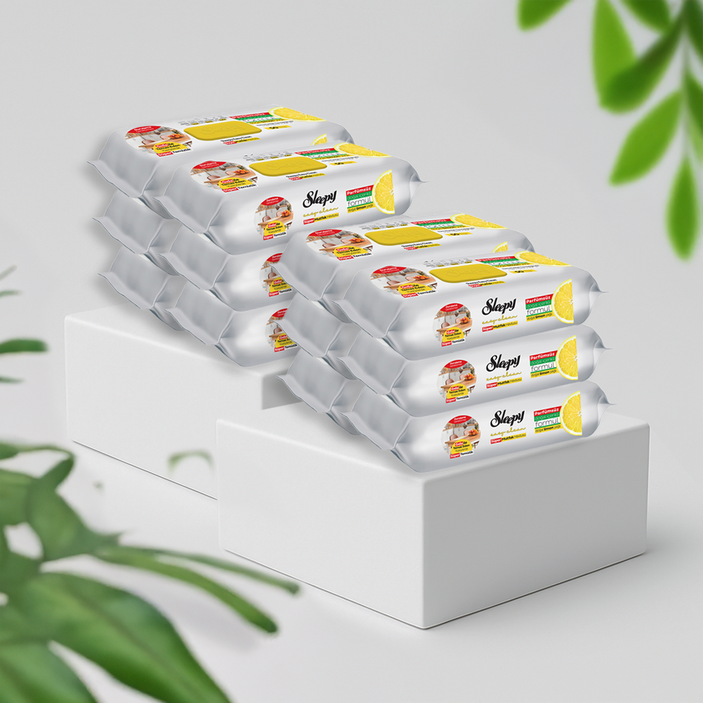 Sleepy easy clean Reinigungstücher – Zitrone