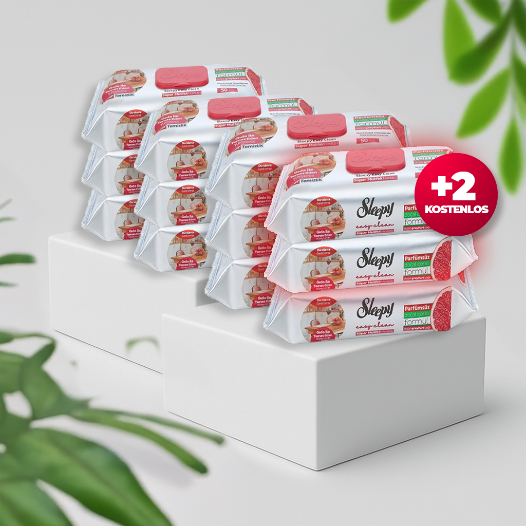 Sleepy easy clean Reinigungstücher – Grapefruit