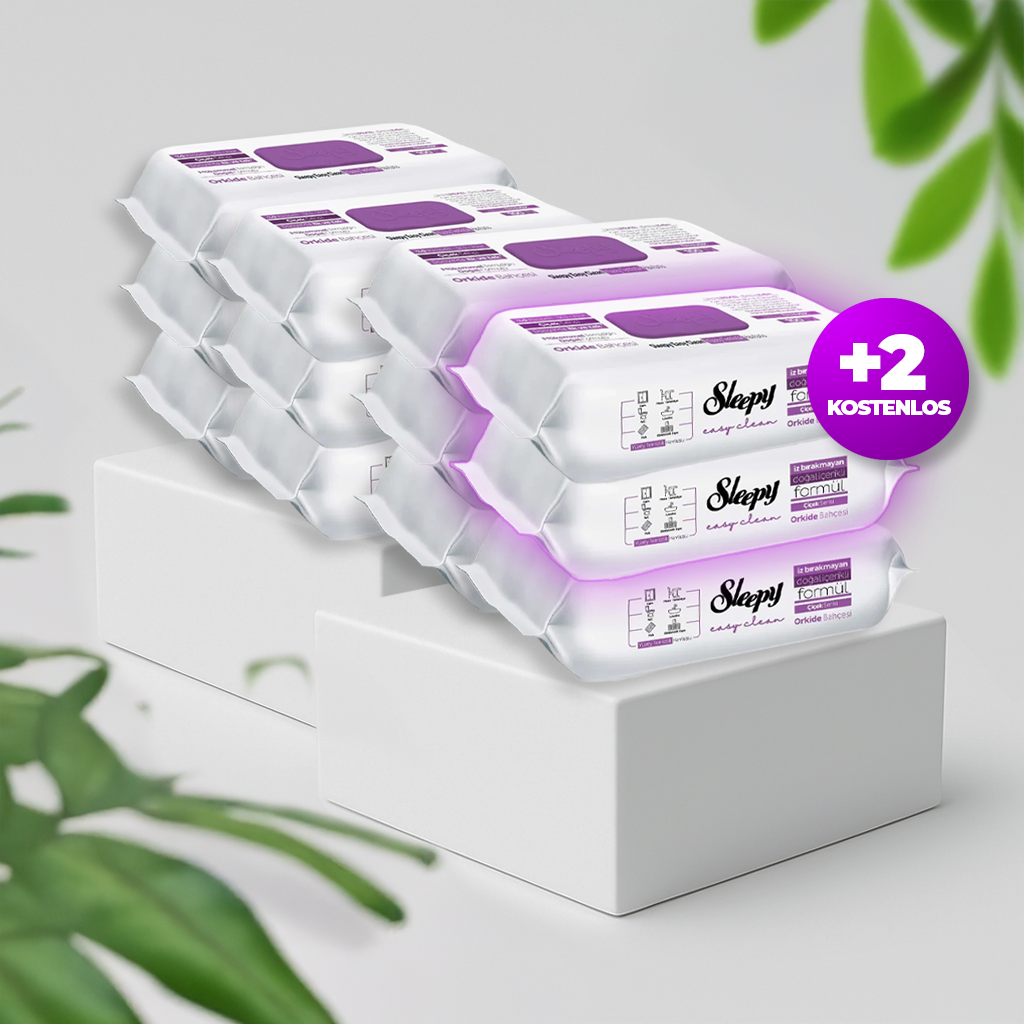 Sleepy easy clean Reinigungstücher – Orchideengarten