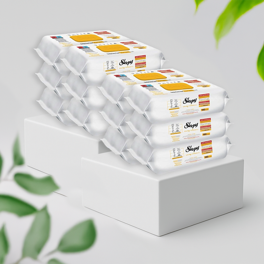 Sleepy easy clean Reinigungstücher – Gelb