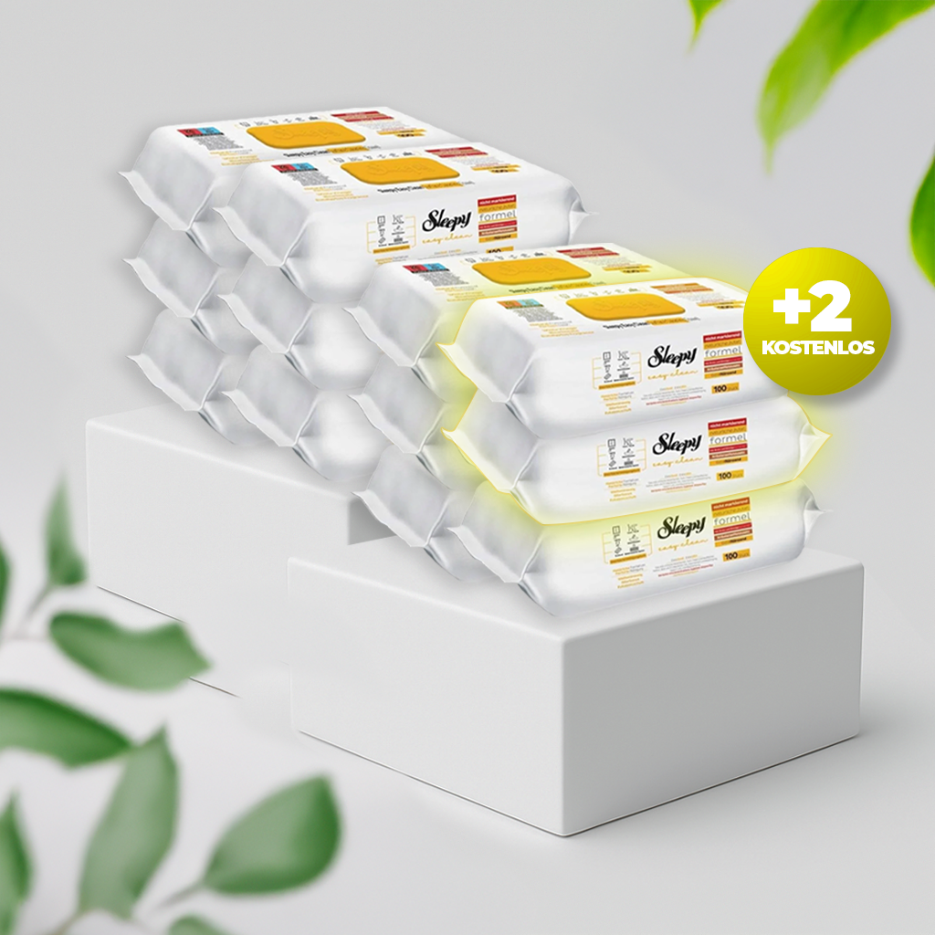 Sleepy easy clean Reinigungstücher – Gelb
