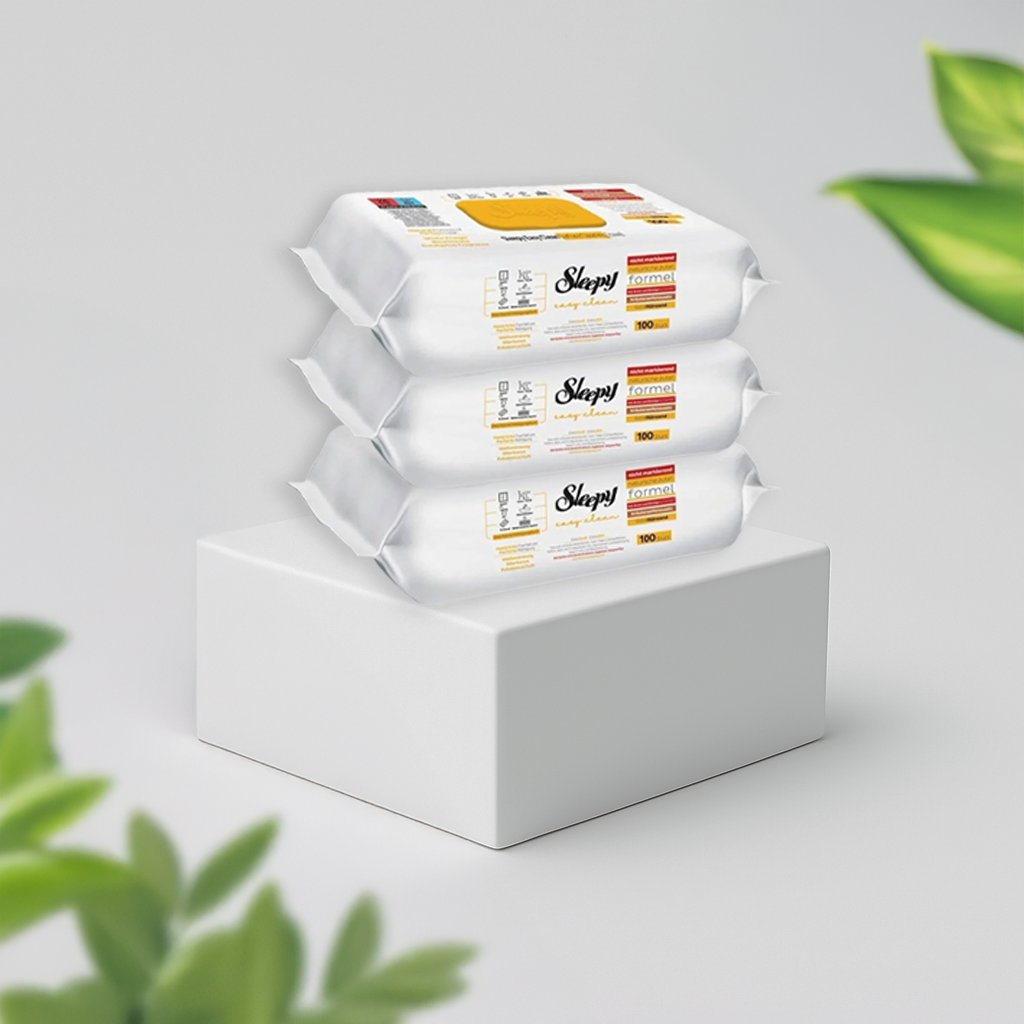 Sleepy easy clean Reinigungstücher – Gelb