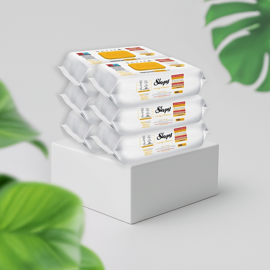 Sleepy easy clean Reinigungstücher – Gelb