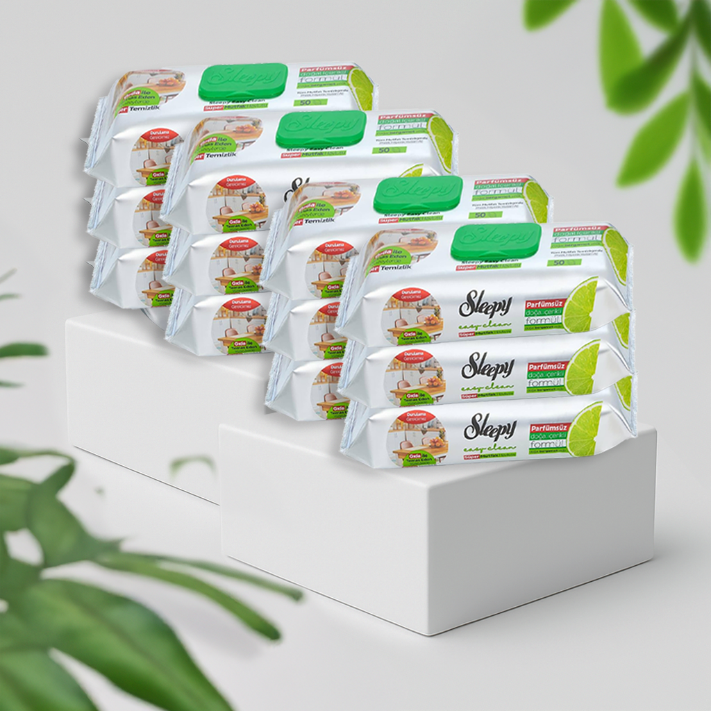 Sleepy easy clean Reinigungstücher – Bergamotte