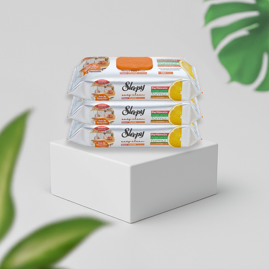 Sleepy easy clean Reinigungstücher – Orange