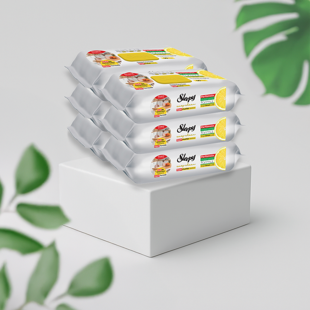 Sleepy easy clean Reinigungstücher – Zitrone